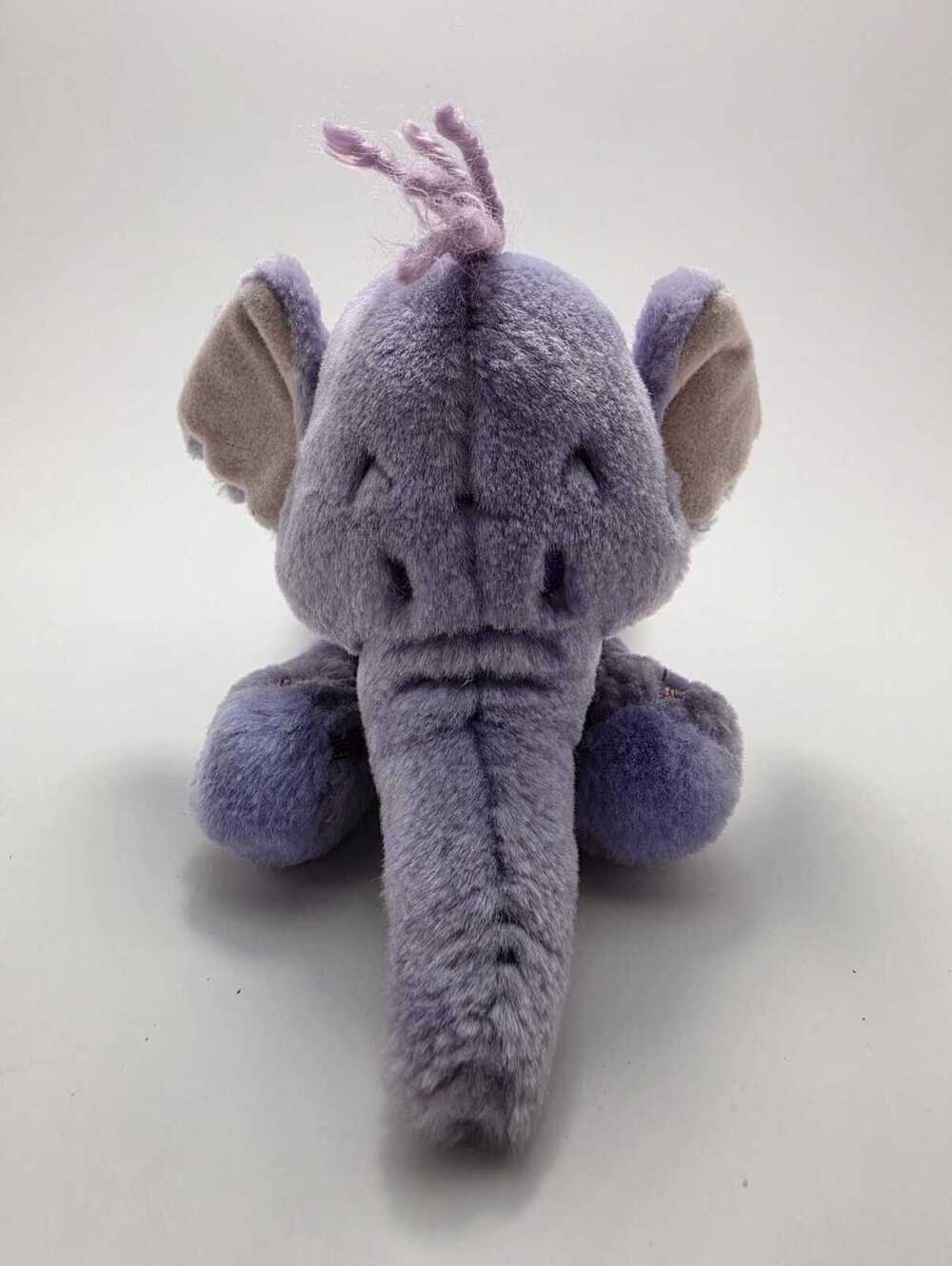 Disney Store Lumpy the Heffalump Plush Winnie the Pooh Lavender Bean Bag (8 inch